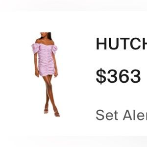 HUTCH purple dress! Size xs!